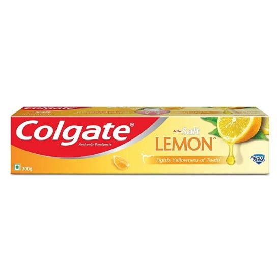 Picture of Colgate Active Salt Lemon Toothpaste 200gm