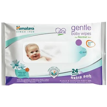 Picture of Himalaya Gentle Baby Wipes 24 pcs