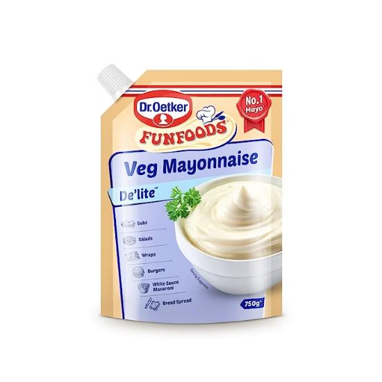 Picture of Dr. Oetkar Funfoods De'lite Veg Mayonnaise 750gm