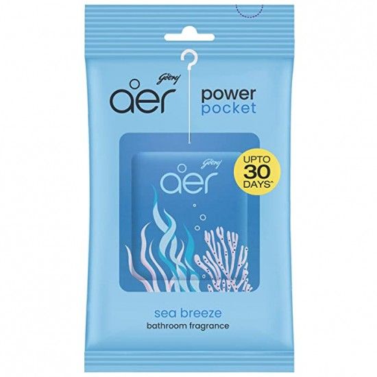 Picture of Godrej aer Power Pocket Bathroom Freshener – Sea Breeze 10GM