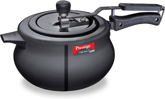 Picture of Prestige Nakshatra Plus Hard Anodised Inner Lid Aluminium Pressure Handi 5ltr