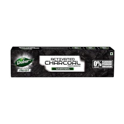 Picture of Dabur Herb'l Activated Charcoal Whitening Toothpaste 120gm