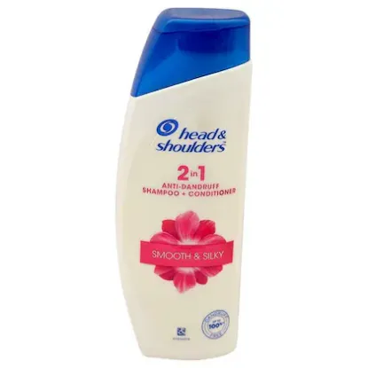 Picture of Head & Shoulders 2-In-1 Smooth & Silky Anti-Dandruff Shampoo + Conditioner 180ml