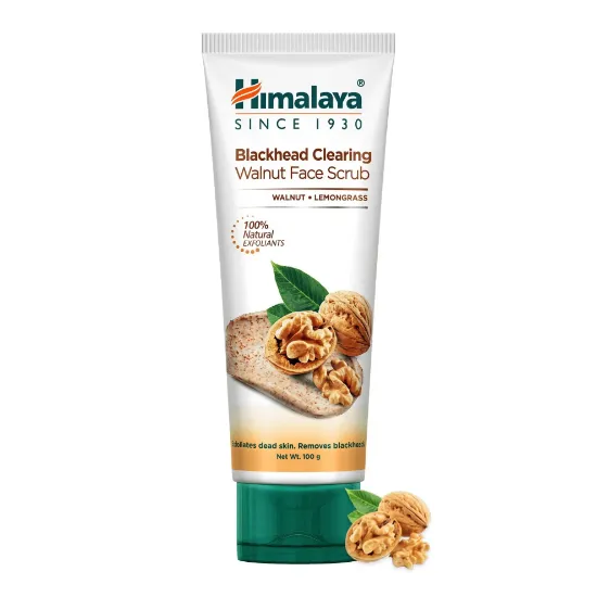 Picture of Himalaya Blackhead Clearing Walnut Face Scrub 100gm