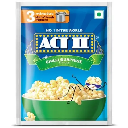 Picture of Act II Chilli Surprise Popcorn 40 gm