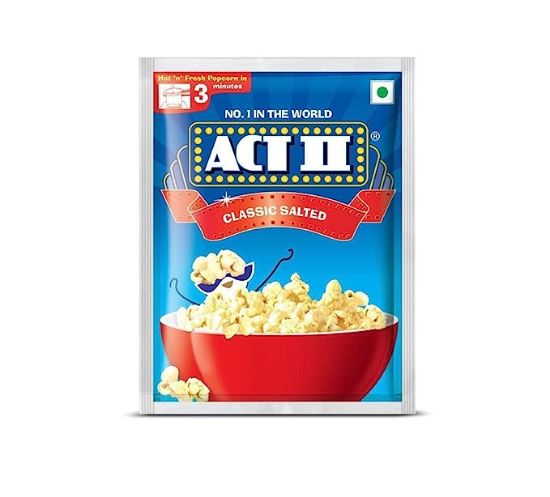 Picture of Act II Classic Salted Popcorn 90gm