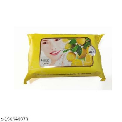 Picture of Beeta Pure Lemon Natural Wipes 25N