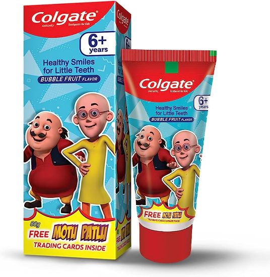 Picture of Colgate Kid's Motu Patlu Anticavity Bubble 80gm