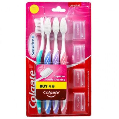 Picture of Colgate Sensitive Ulitrea Soft Toothbrush (pack of 4)