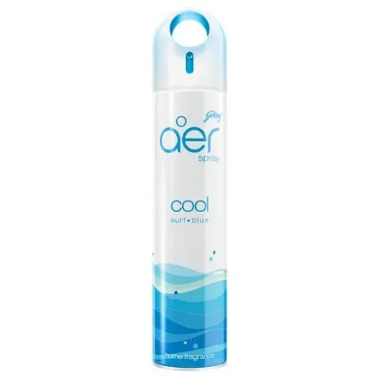 Picture of Godrej Aer Spray - Home & Office Air Freshener, Cool Surf Blue, 220 ml