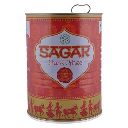 Picture of Sagar Pure Ghee Tin 5 litre