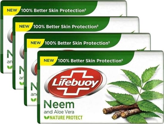 Picture of Lifebuoy Neem & Aloe Vera Bathing Soap 4X100gm