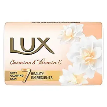 Picture of Lux Bright Glow Jasmine & Vitamin E Soap - 3X100gm