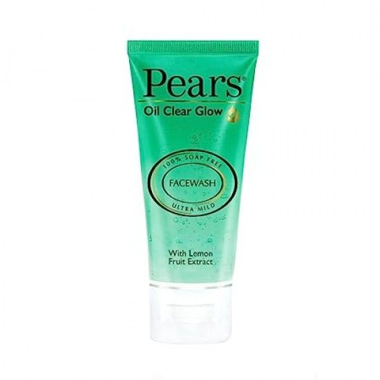 Picture of Pears Oil Clear Glow Ultra-Mild with Lemon Flower Extracts Face Wash 60gm
