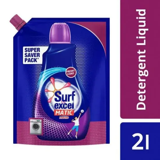 Picture of Surf Excel Matic Front Load Liquid Detergent 2 Ltr