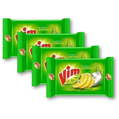 Picture of Vim Dishwash Bar Lemon 4x90gm