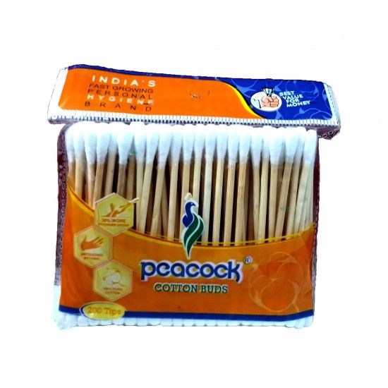 Picture of Peacock Cotton Buds Refill 100