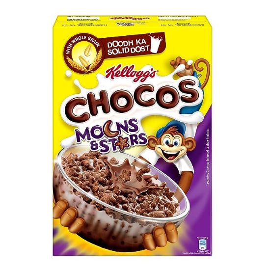 Picture of Kellogg's Chocos Moon & Star 375Gm