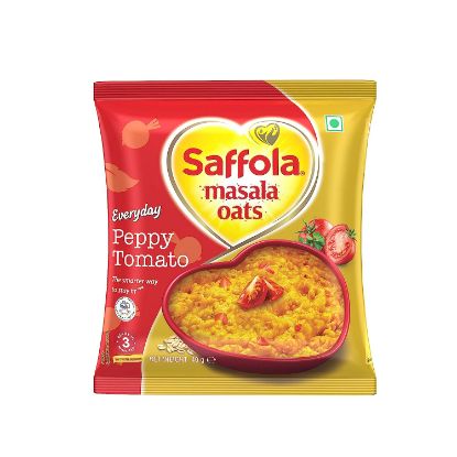 Picture of Saffola Peppy Tomato Instant Masala Oats 38 gm