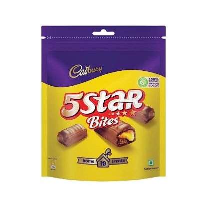 Picture of Cadbury 5 Star Chocolate Home Pack191.9gm