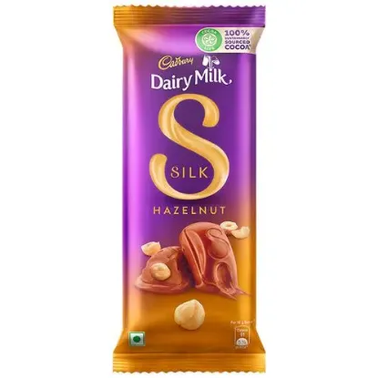 Picture of Cadbury Dairy Milk Silk Chocolate Bar Hazelnut 58gm