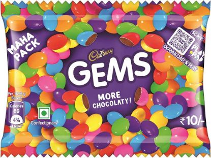 Picture of Cadbury Gems Chocolate 17.4gm