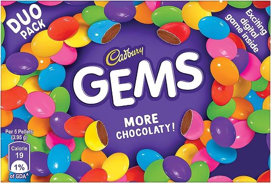 Picture of Cadbury Gems Duo Pack 25.28gm