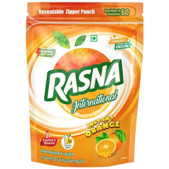 Picture of Rasna Fruit Plus instant Orange 500gm