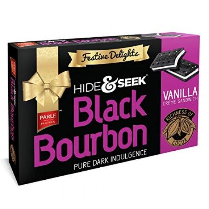 Picture of Parle Hide & Seek Black Bourbon Vanilla - 300Gm