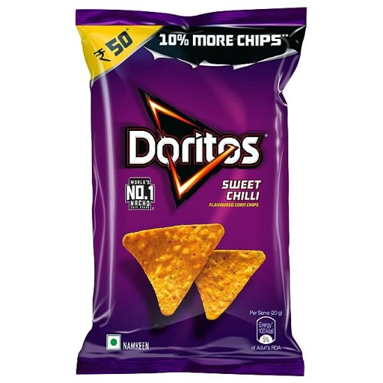 Picture of Doritos Sweet Chilli Corn Chips 82.5gm