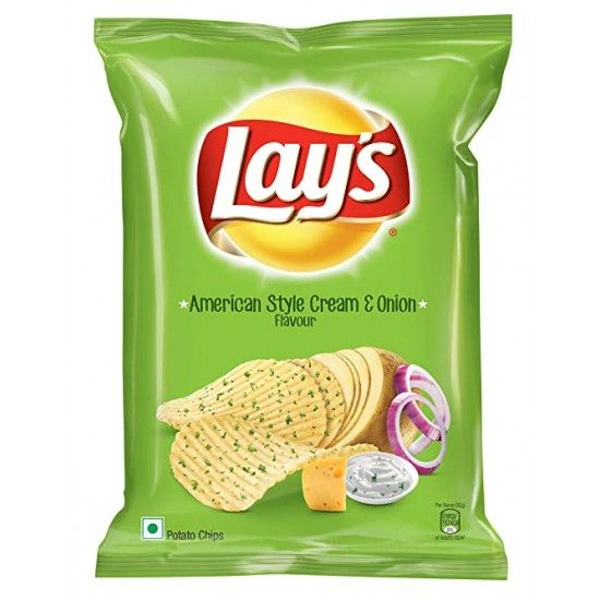 Picture of Lay's Cream n Onion Chips 104Gm