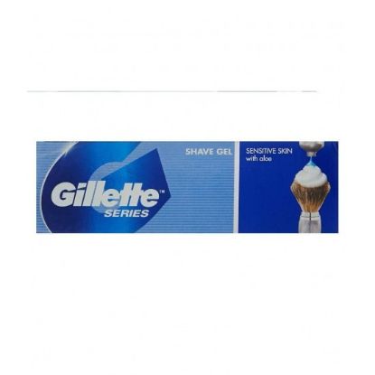 Picture of Gillette Shave Gel Sensitive Skin With Aloe 60Gm