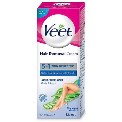 Picture of Veet Hair Removal Cream for Sensitive Skin - 32gm