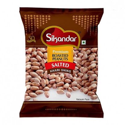 Picture of Sikandar Roasted Salted Peanuts 500gm