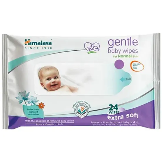 Picture of Himalaya Gentle Baby Wipes 24 pcs