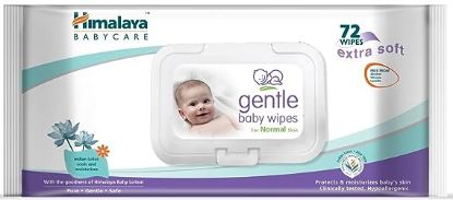 Picture of Himalaya Gentle Baby Wipes 72 N