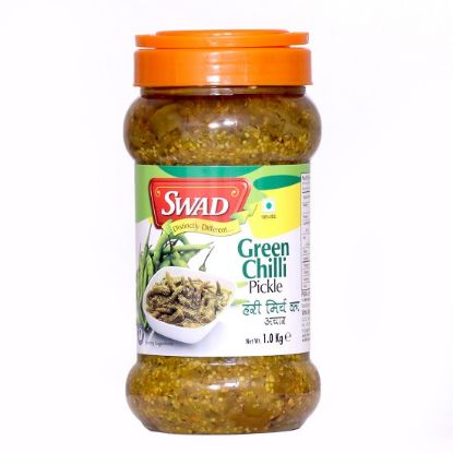 Picture of Swad Green Chilli Pickle 1Kg