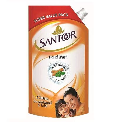 Picture of Santoor Classic Sandalwood & Tulsi Hand Wash 700ml