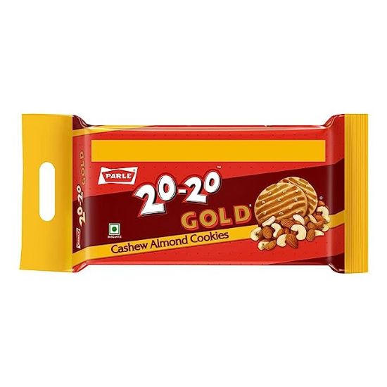 Picture of Parle 20-20 Gold Cashew Almond Cookies 604.8Gm