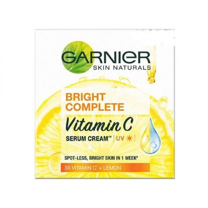 Picture of Garnier Skin Naturals Bright Complete Vitamin C Lemon Serum Cream 45gm