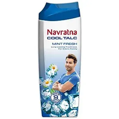 Picture of Navratna Mint Fresh Cool Talc for Long Lasting Freshness 400gm