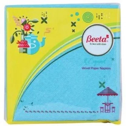 Picture of Beeta Velvet Paper Napkins Combo 2 Ply (50nos)