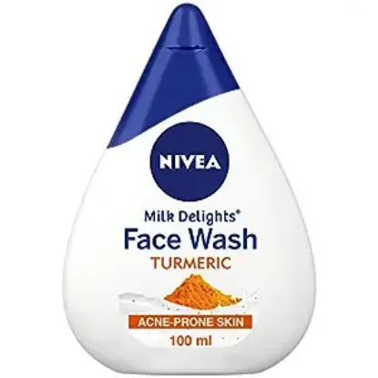 Picture of Nivea Milk Delights Turmeric Face Wash for Acne Prone Skin 100ml