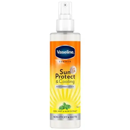 Picture of Vaseline Sun Protect & Cooling Body Serum Lotion 180ml