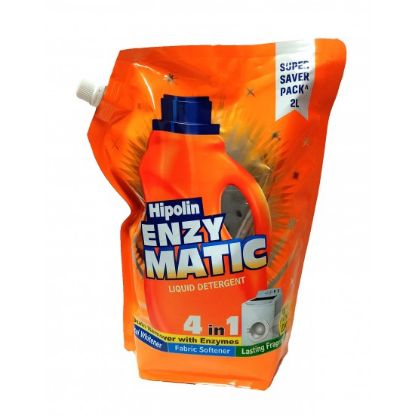 Picture of Hipolin Enzy Matic Top & Front Load Detergent Liquid 2 Ltr