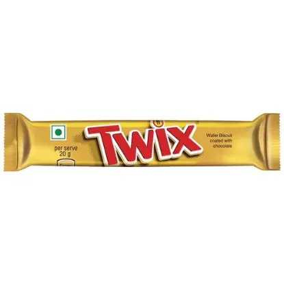 Picture of Twix Cookie Caramel Chocolate 20gm