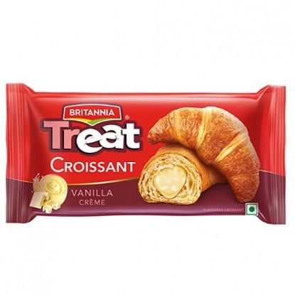 Picture of Britannia Treat Vanilla Creme Croissant 45 gm