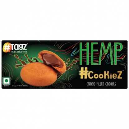 Picture of Tagz Hemp CooKieZ - Centre Filled With Dark Chocolate 87gm