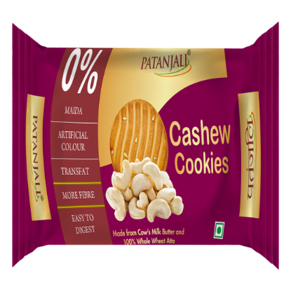 Picture of Patanjali Cashew Cookies 200gm