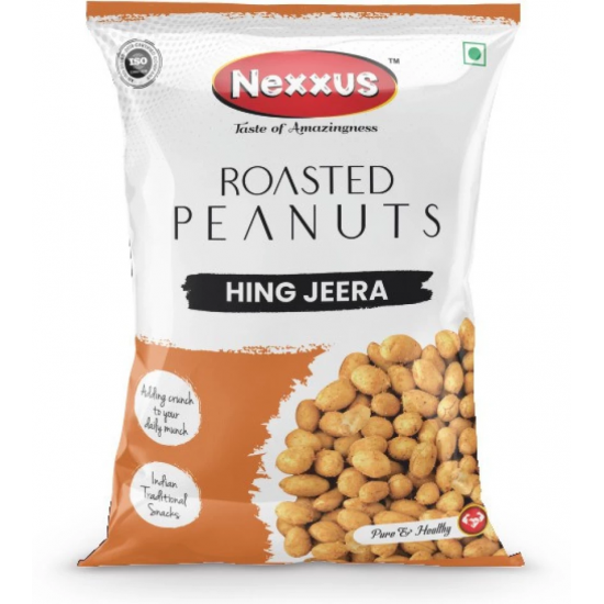 Picture of Nexxus Roasted Hing Jeera Peanuts 100Gm